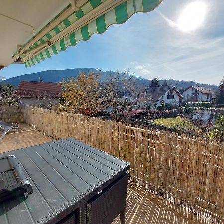 Entre Lac Et Montagne, Proche Centre De St Jorioz, Spacieux Et Confortable Appartement Avec Grande Terrasse Сен-Жорйо Екстер'єр фото