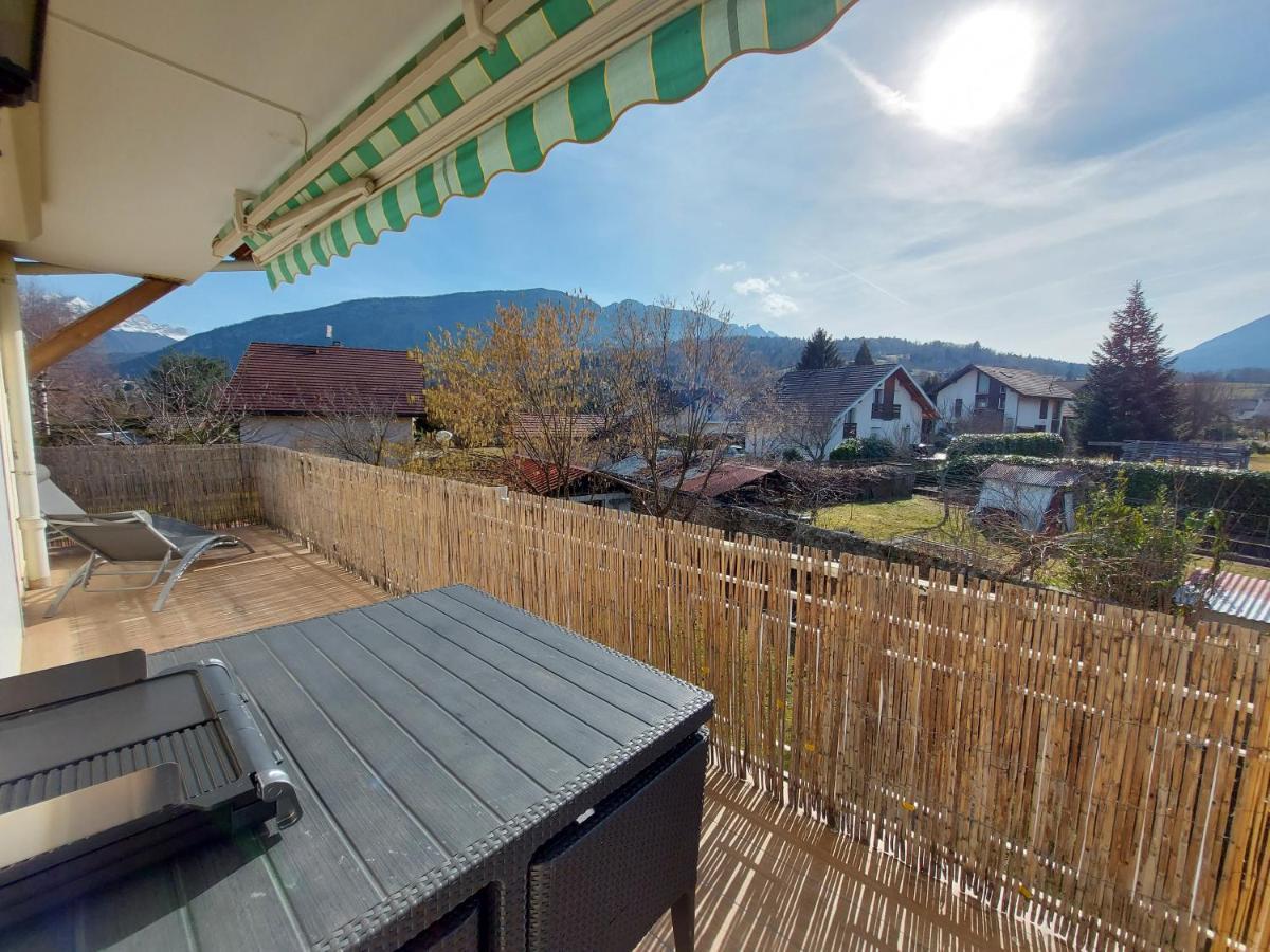 Entre Lac Et Montagne, Proche Centre De St Jorioz, Spacieux Et Confortable Appartement Avec Grande Terrasse Сен-Жорйо Екстер'єр фото